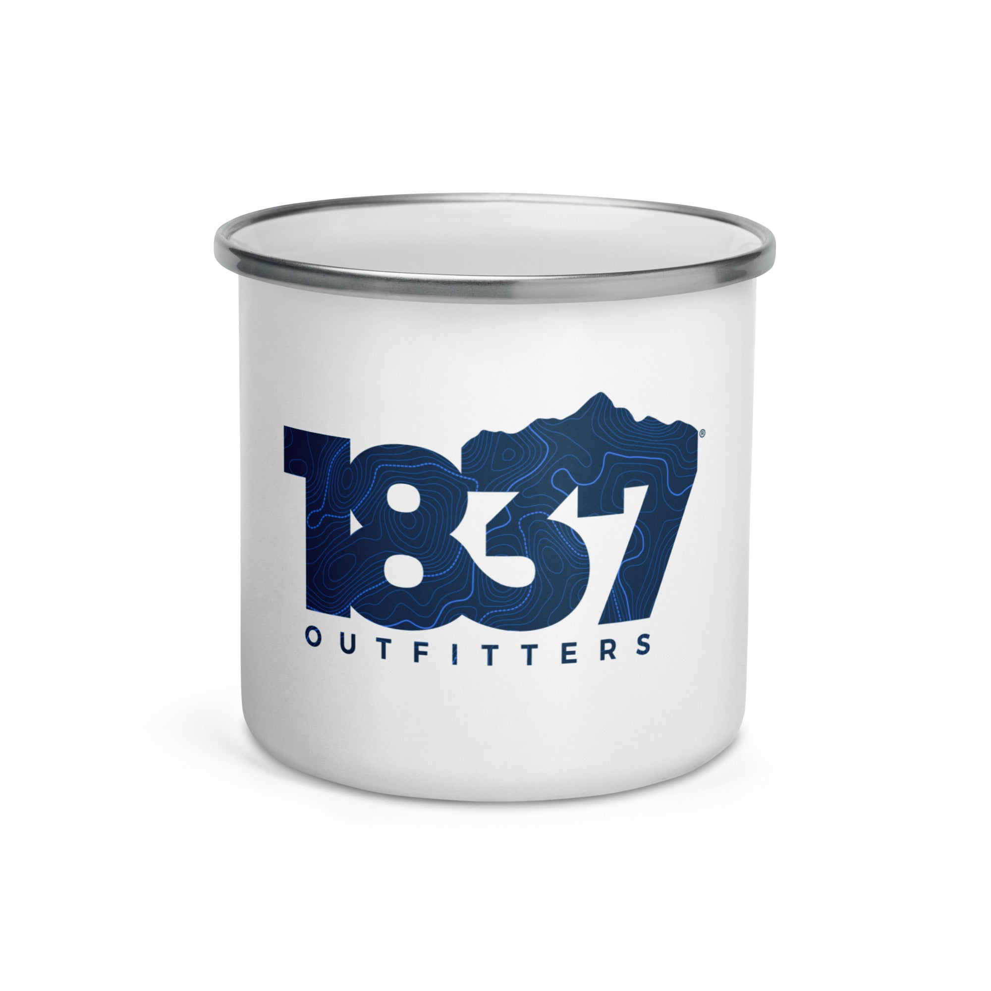 1837 Base Camp Enamel Mug