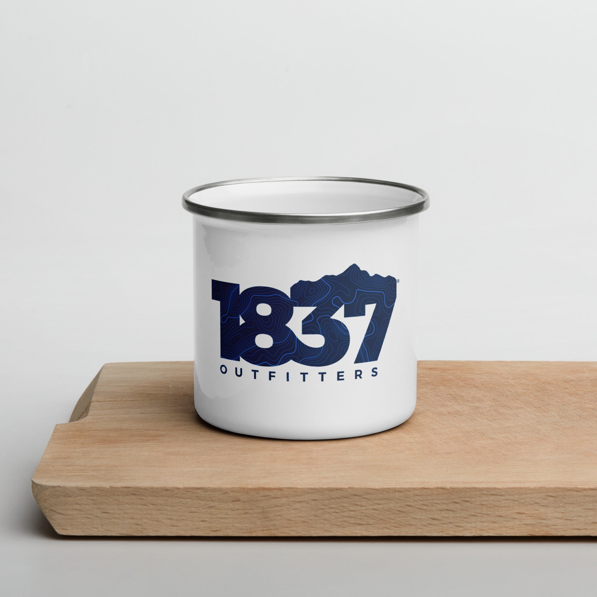 1837 Base Camp Enamel Mug