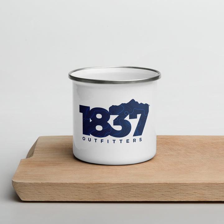 1837 Base Camp Enamel Mug