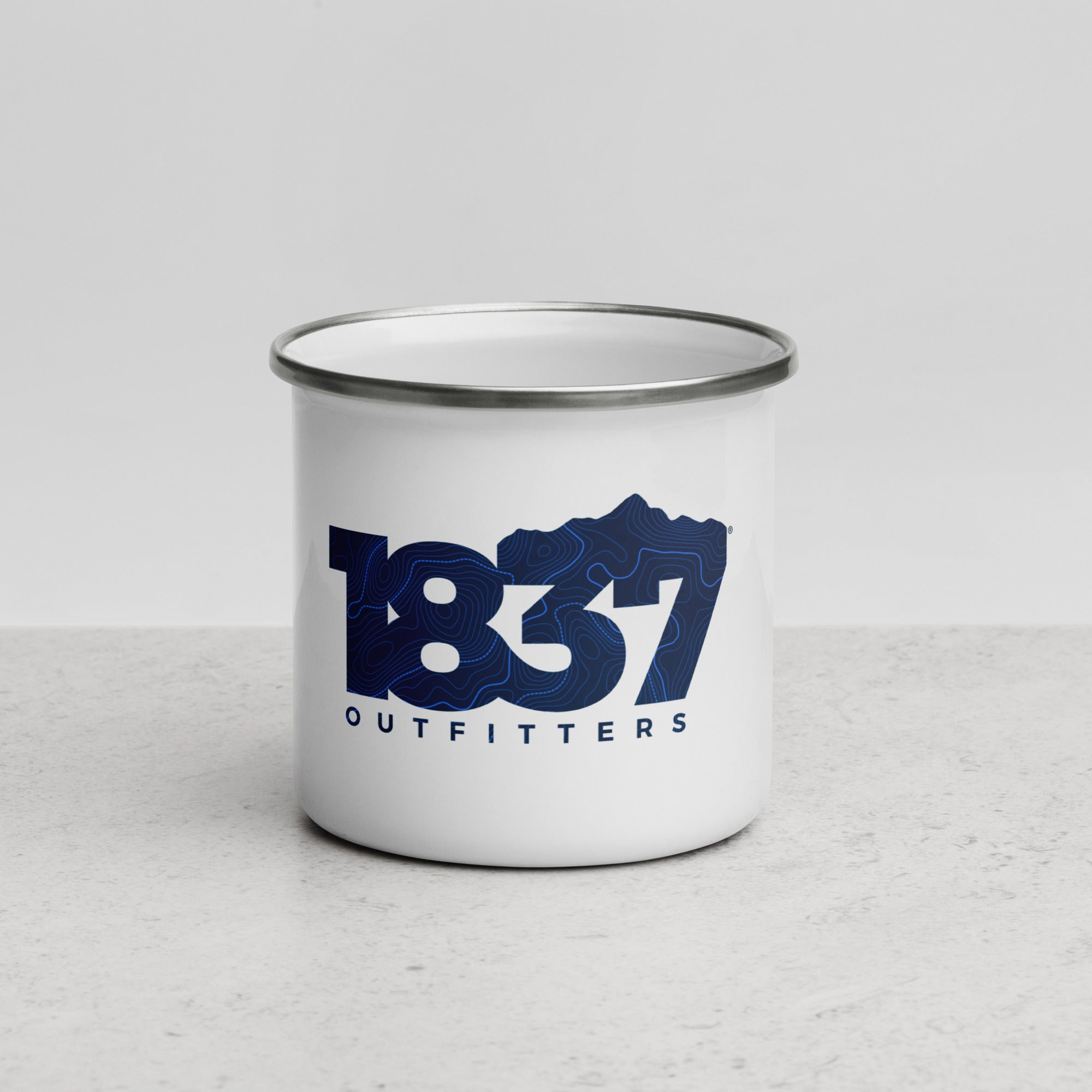 1837 Base Camp Enamel Mug